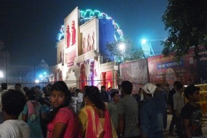 Ramlila pod czerwonym fortem w Delhi